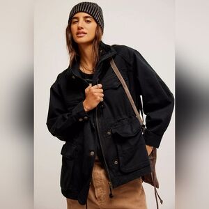 Free People Utility Cargo Jacket Size Small